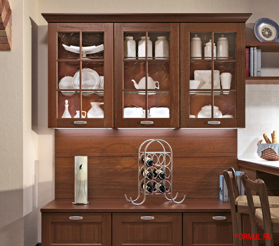 Кухня Vismap Cucine Amica Frassino Tinto Noce